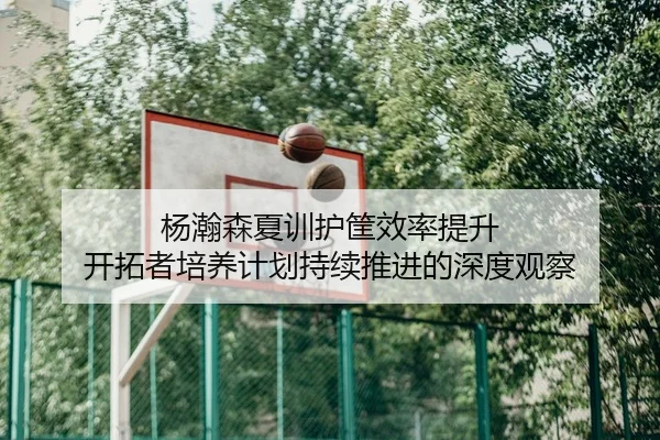 杨瀚森夏训护筐效率提升 开拓者培养计划持续推进的深度观察